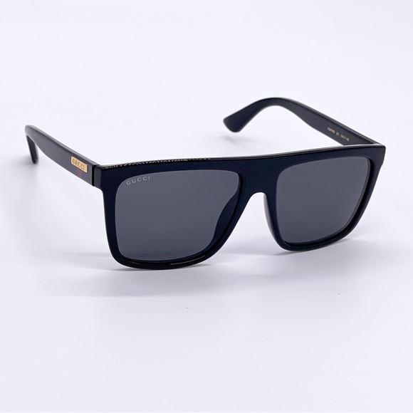 NEW GUCCI MEN BLACK SUNGLASSES - Picture 5 of 6